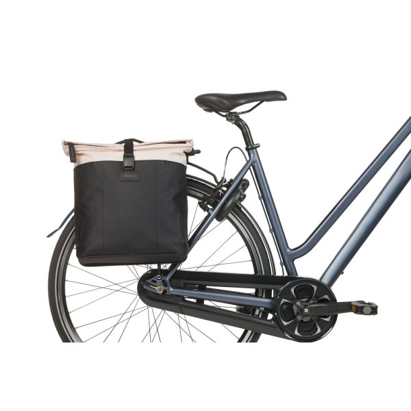 Basil B.V. - B.V. Tas basil vive dubbel wit/zwart | mik | 35l