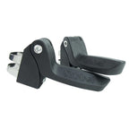 Qibbel - Voetsteunen junior 6+ (2 stuks) - zwart