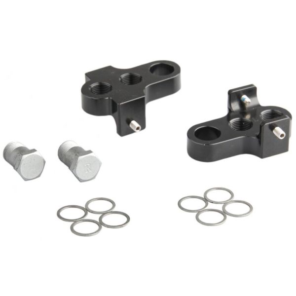 Buzaglo - Buzaglo crankverkorters met rvs bouten aluminium t6 zwart