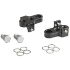Buzaglo - Buzaglo crankverkorters met rvs bouten aluminium t6 zwart
