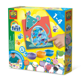 Ses my first vingerverf dieren | 2 stuks