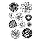 Creativ Company - Creativ Company Https://www.cchobby.nl/silicone-stempels-bloemen-vel-11x15-5-cm-1-vel
