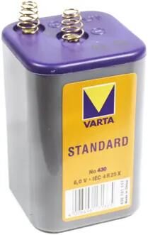 Varta - Varta batterie "spezial 430 " special battery 6v. f.lighting 4r25