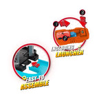 Turbo Racers - Turbo Racers parkeergarage met lift