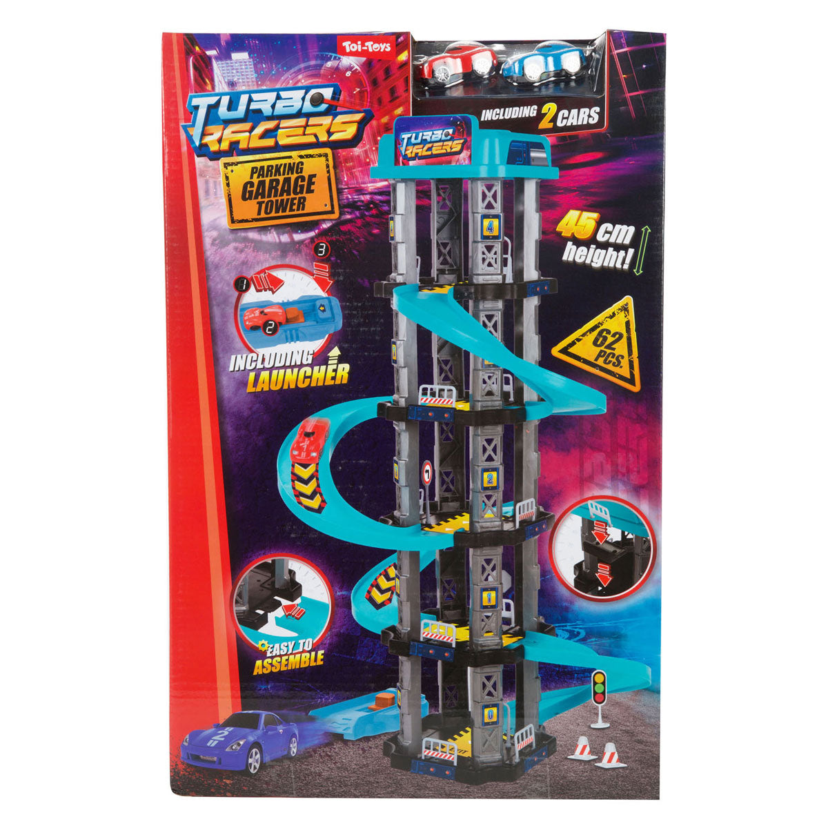 Turbo Racers - Turbo Racers parkeer toren