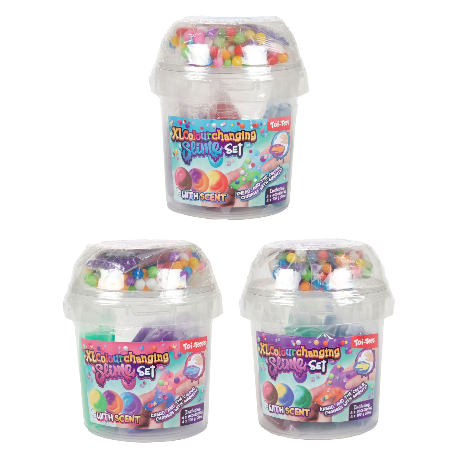 Toi-Toys - Toi-Toys Slijmset xl met geur - 8dlg.