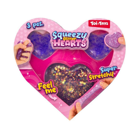 Toi-Toys - Toi-Toys Knijphartjes sugarglitter 45-65cm 3st