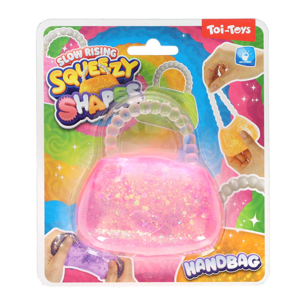 Toi-Toys - Toi-Toys Glitter knijphandtas - 8 cm