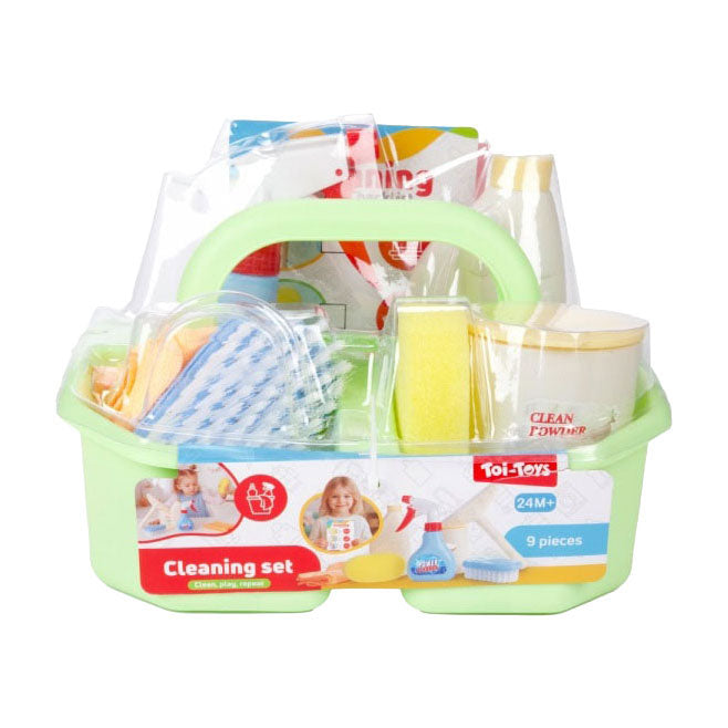 Toi-Toys - Toi-Toys Schoonmaak speelgoedset - 9 delig