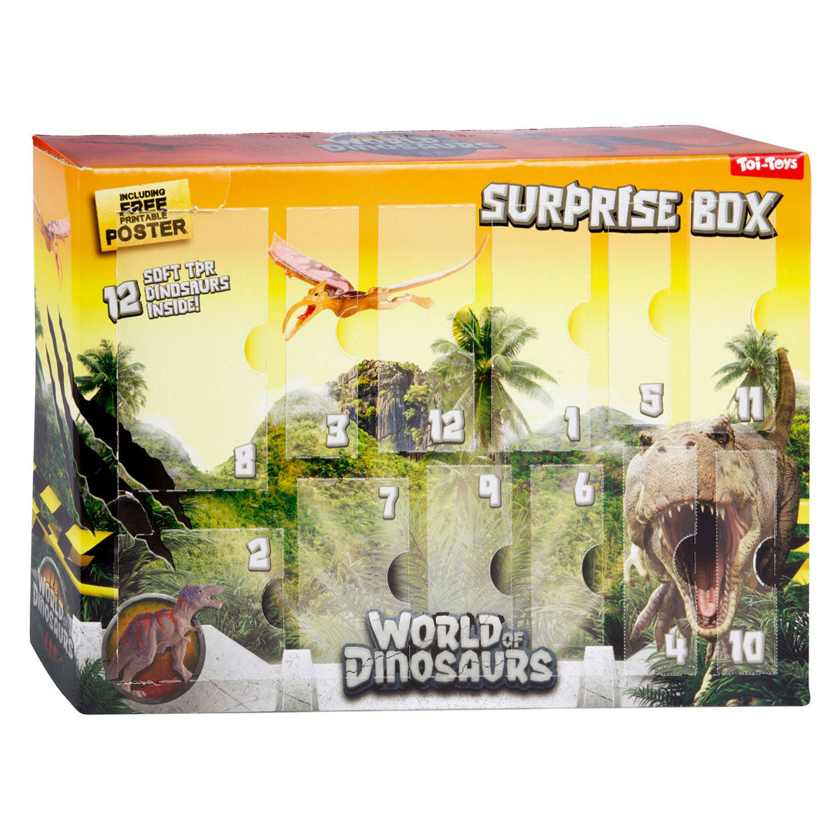 Toi-Toys - Toi-Toys Verrassingsdoos dino - 12dlg.