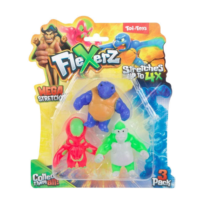 Toi-Toys - Toi-Toys Anti stressfiguur flexerz 3st 6cm