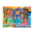 Toi-Toys - Toi-Toys Anti stressfiguur flexerz 6cm - 6 stuks