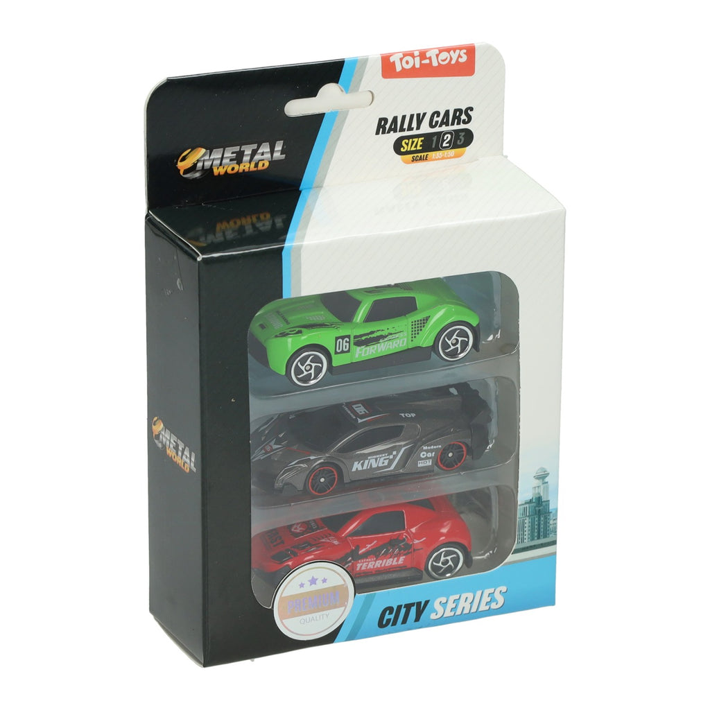 Toi-Toys - Toi-Toys Toi toys rally race auto classic set a 3