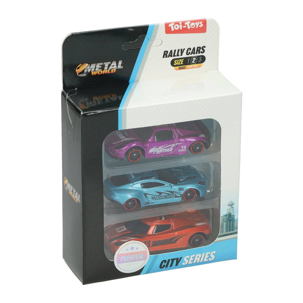 Toi-Toys - Toi-Toys Toi toys rally race auto classic set a 3