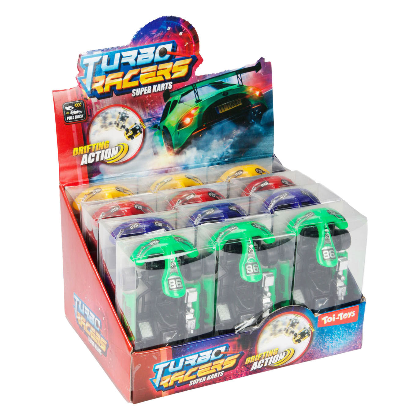 Turbo Racers - Turbo Racers frictie kart