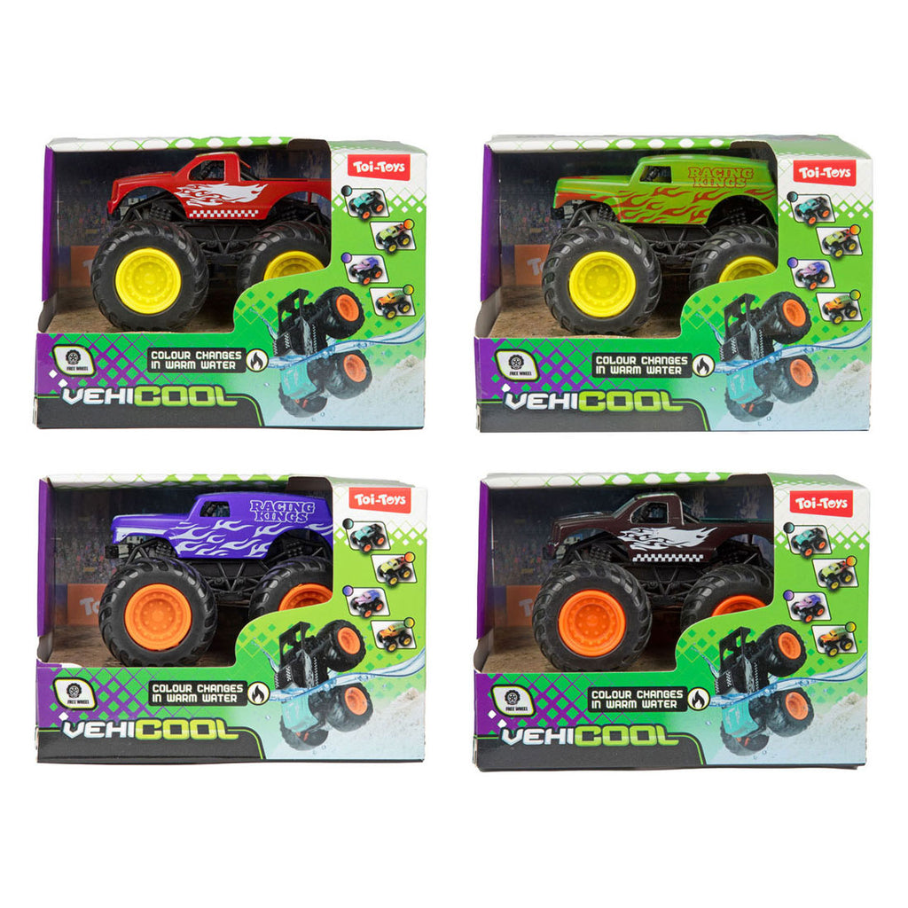 Vehicool - Vehicool kleurveranderende monster truck - 85cm