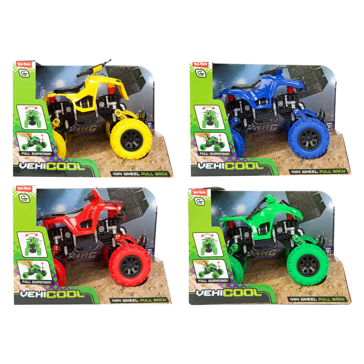 Vehicool - Vehicool pull back quad