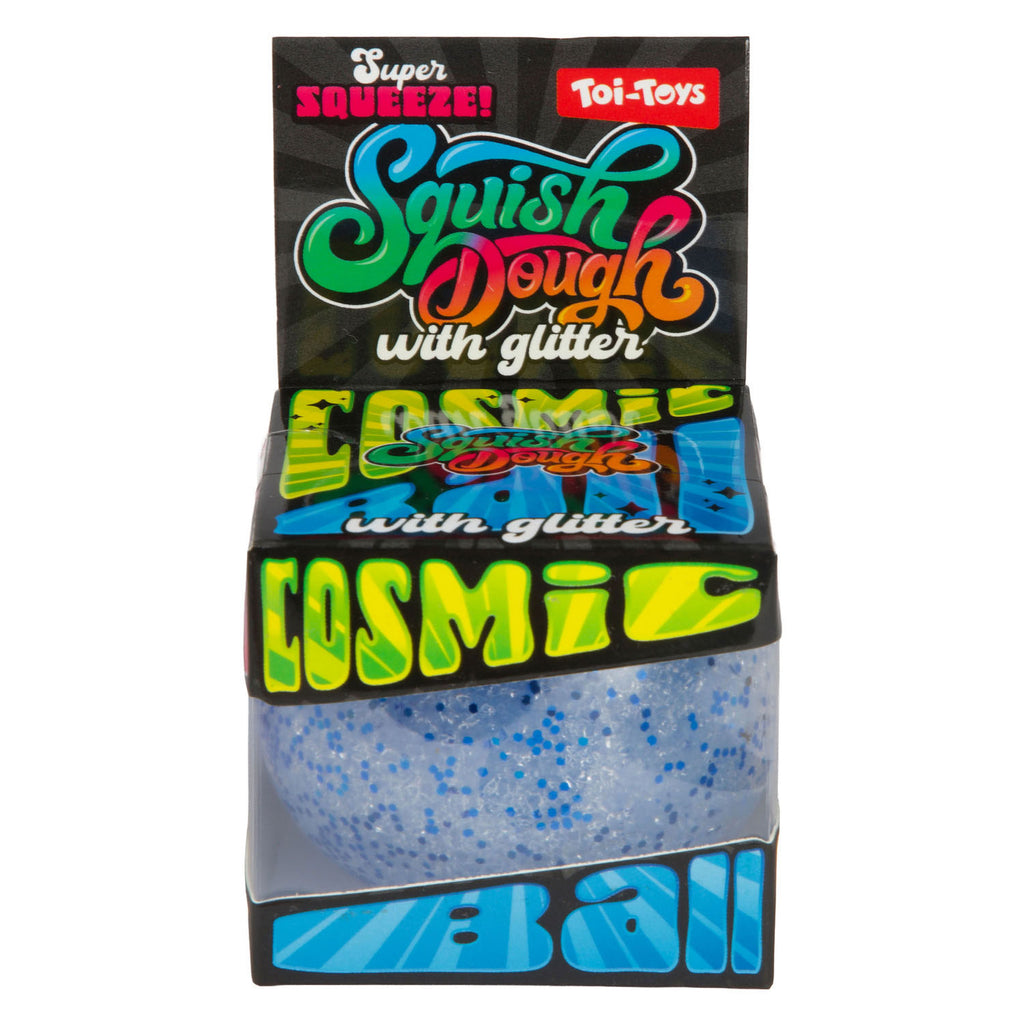 Toi-Toys - Toi-Toys Squishdough knijpbal frosty gevuld met sneeuw 6cm