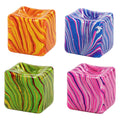 Toi-Toys - Toi-Toys Squishdough knijpkubus marmer - 8cm 160gr