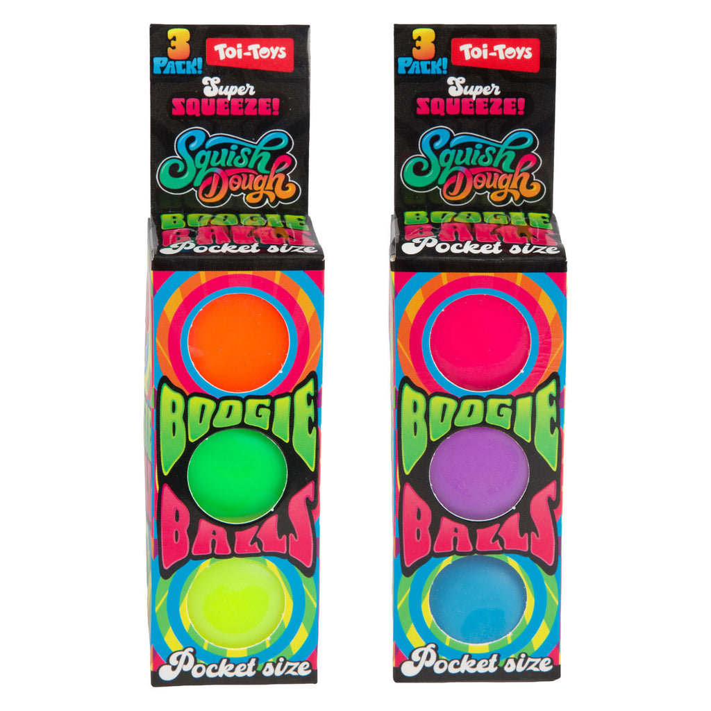 Toi-Toys - Toi-Toys Squishdough set knijpballen neon 3-pack