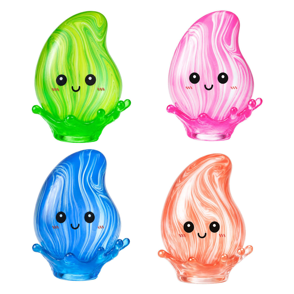 Toi-Toys - Toi-Toys Squishdough knijpwaterdruppel sugarglitter - 140gr
