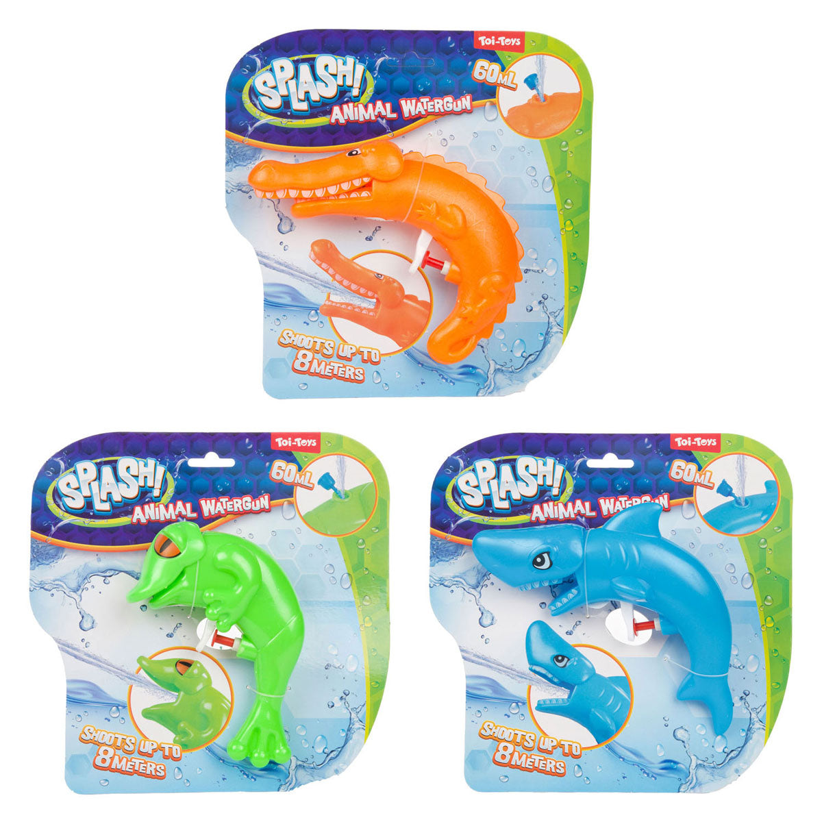 Toi-Toys - Toi-Toys Splash waterpistool dier met bewegende bek
