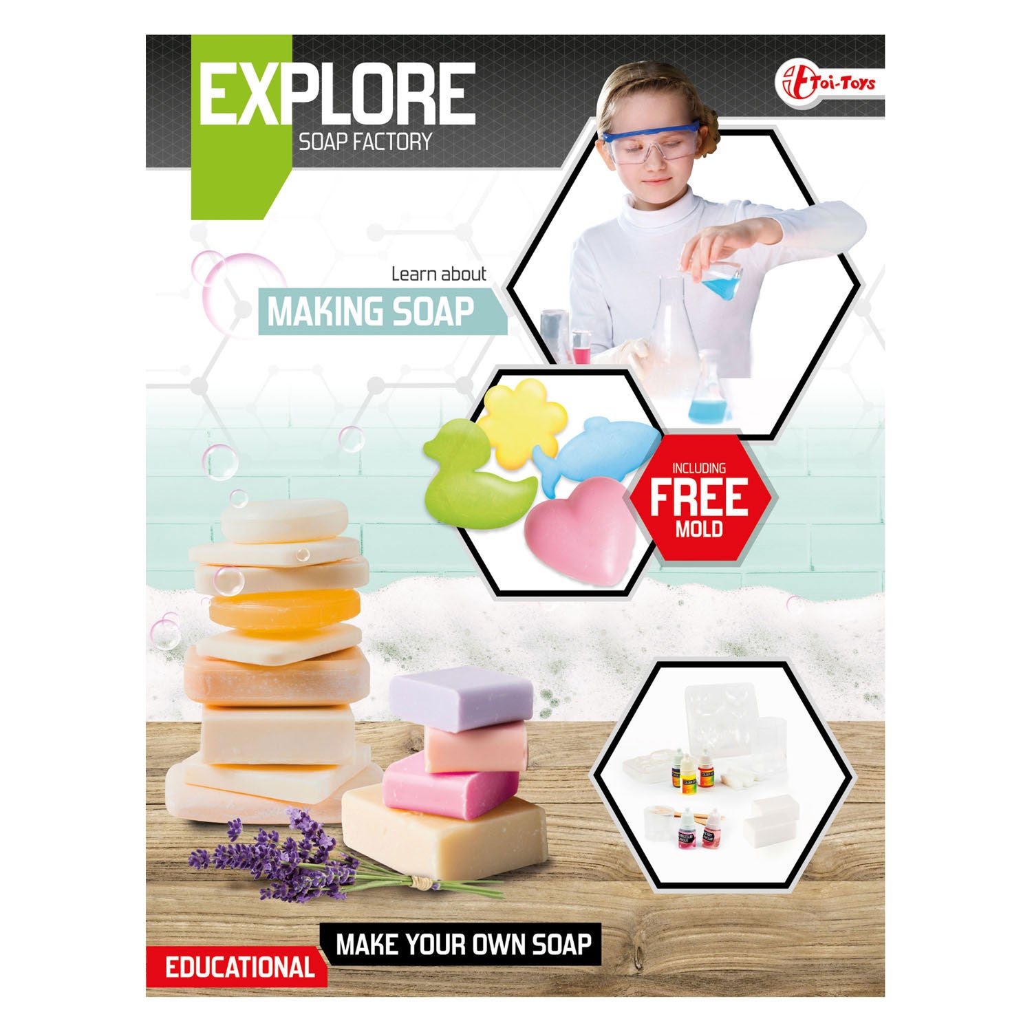 Toi-toys toi toys wetenschap set - zeep maken