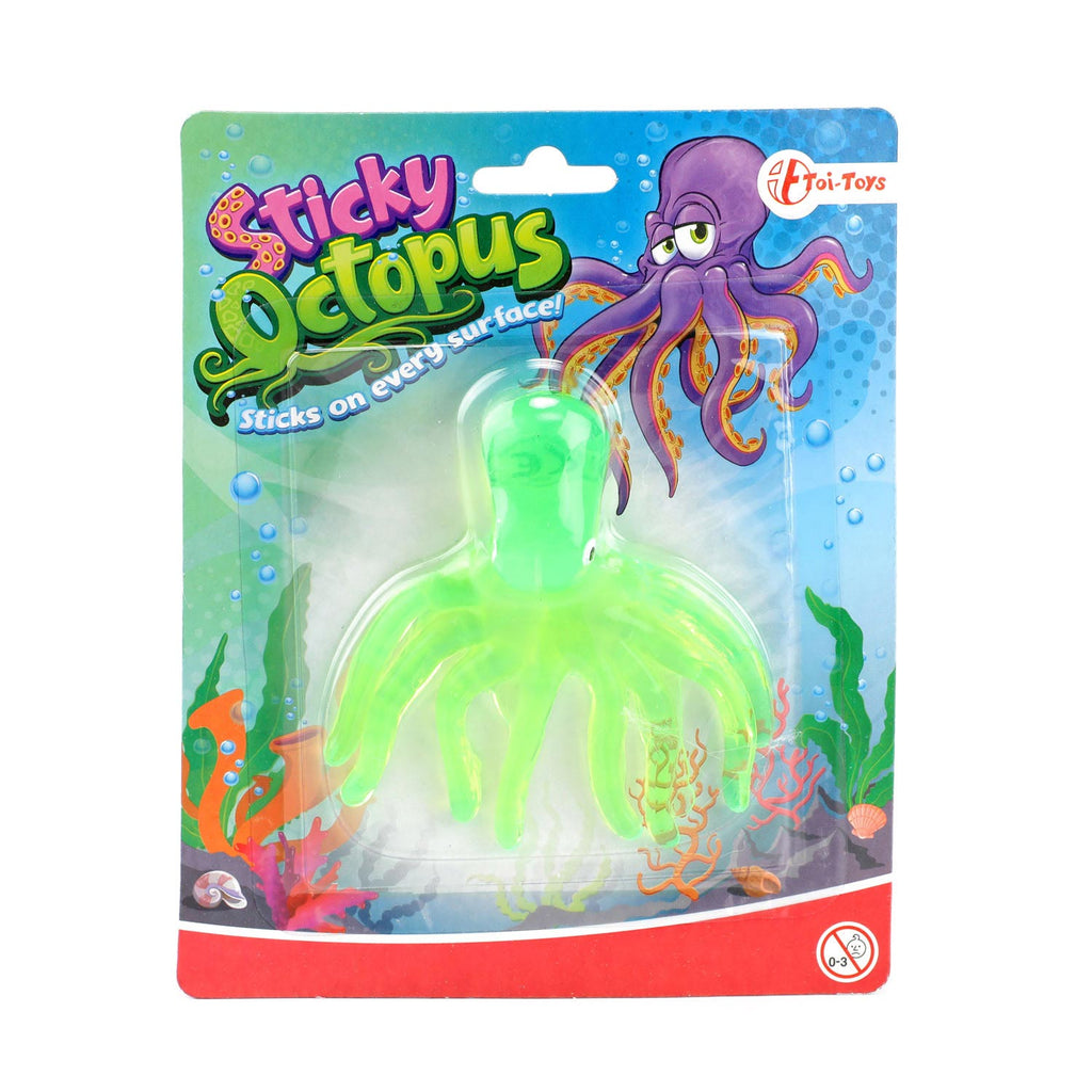 Toi-toys raamkruiper sticky octopus