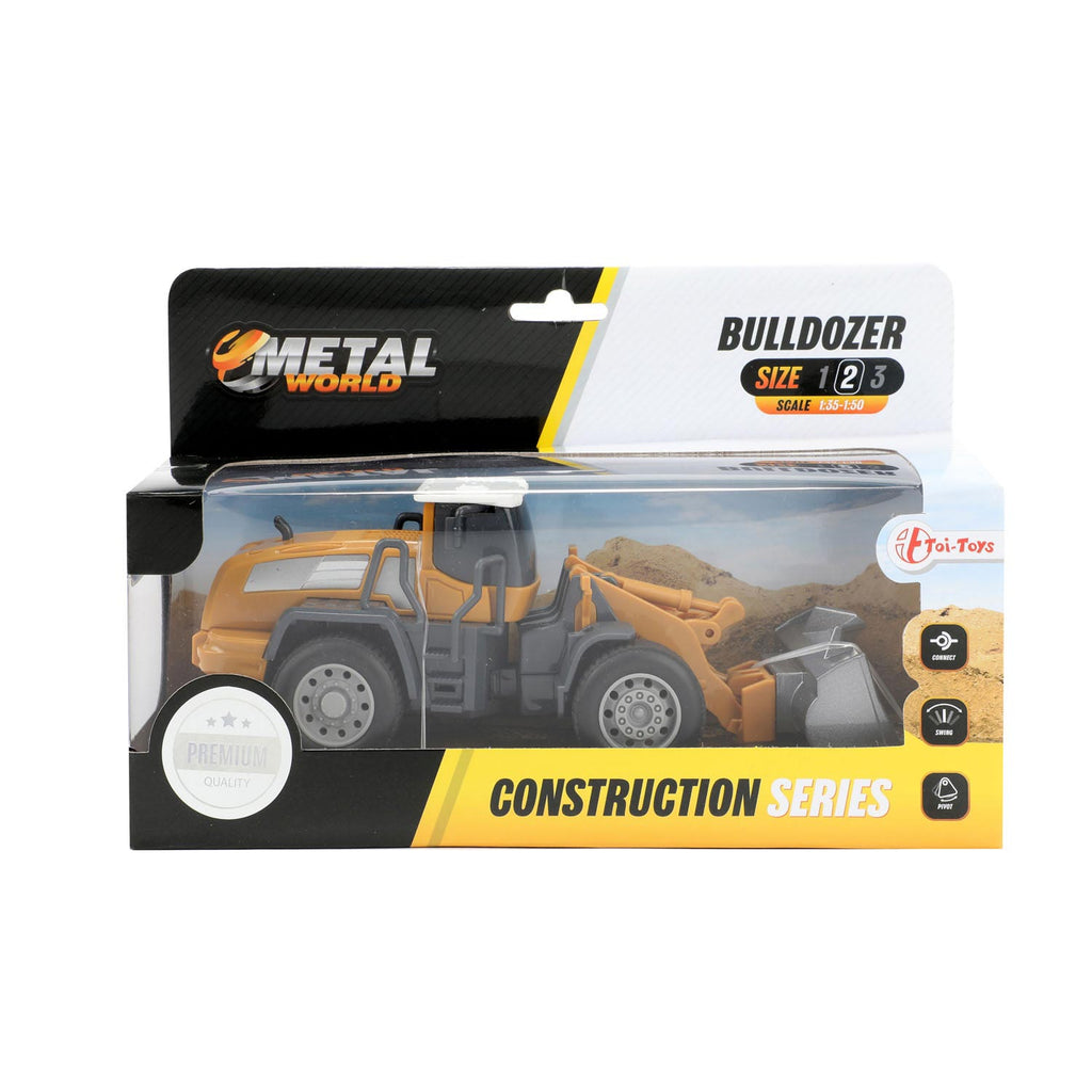 MetalWorld - MetalWorld bouwvoertuig -wiellader 1:55