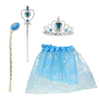 Toi-toys ice princess met tutu, tiara en staf prinses