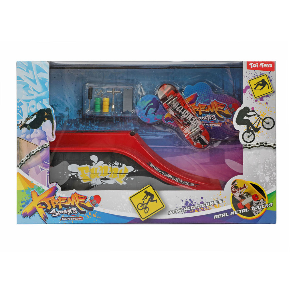 Toi-Toys - Toi-Toys Vingerskateboard of bmx fiets met skatebaan