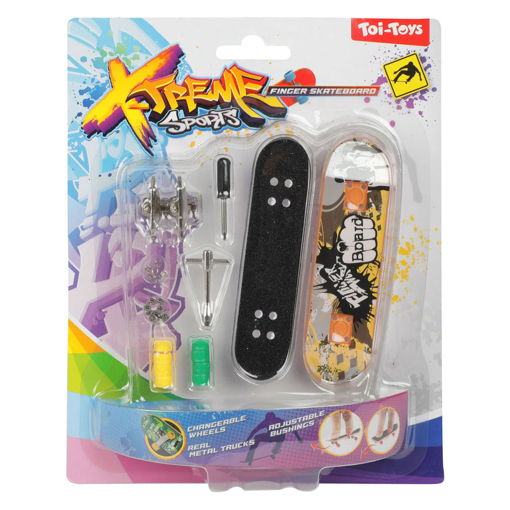 Toi-Toys - Toi-Toys Skate vinger skateboard met extra wielen