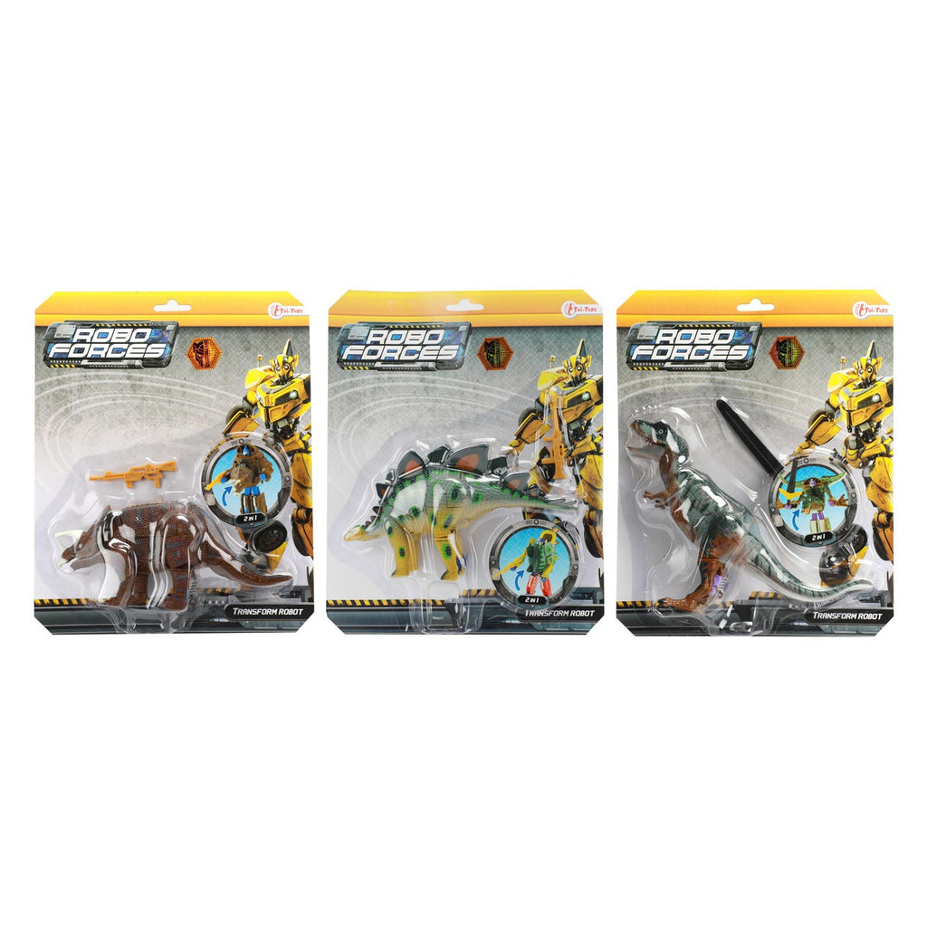 Twisk - Twisk veranderrobot dino 17cm