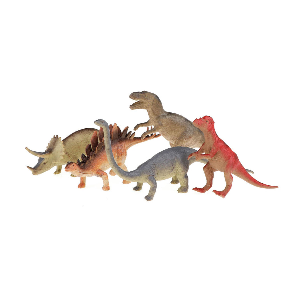 Toi-toys animal world dino deluxe, 5st.