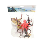 Toi-toys animal world zeedieren deluxe, 5st.