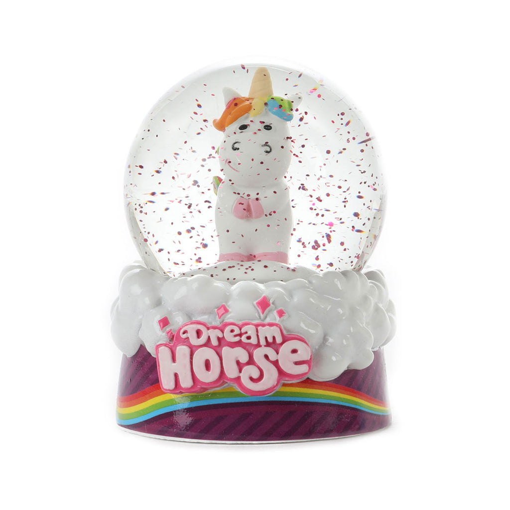 Toi-toys toi toys sneeuwbol eenhoorn ø6,5xh9cm