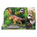 Toi-toys world of dinosaurs dilophosaurus, beweegbare dino met geluid