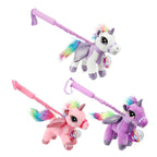Toi-Toys - Toi-Toys Dream horse eenhoorn pluche aan stok