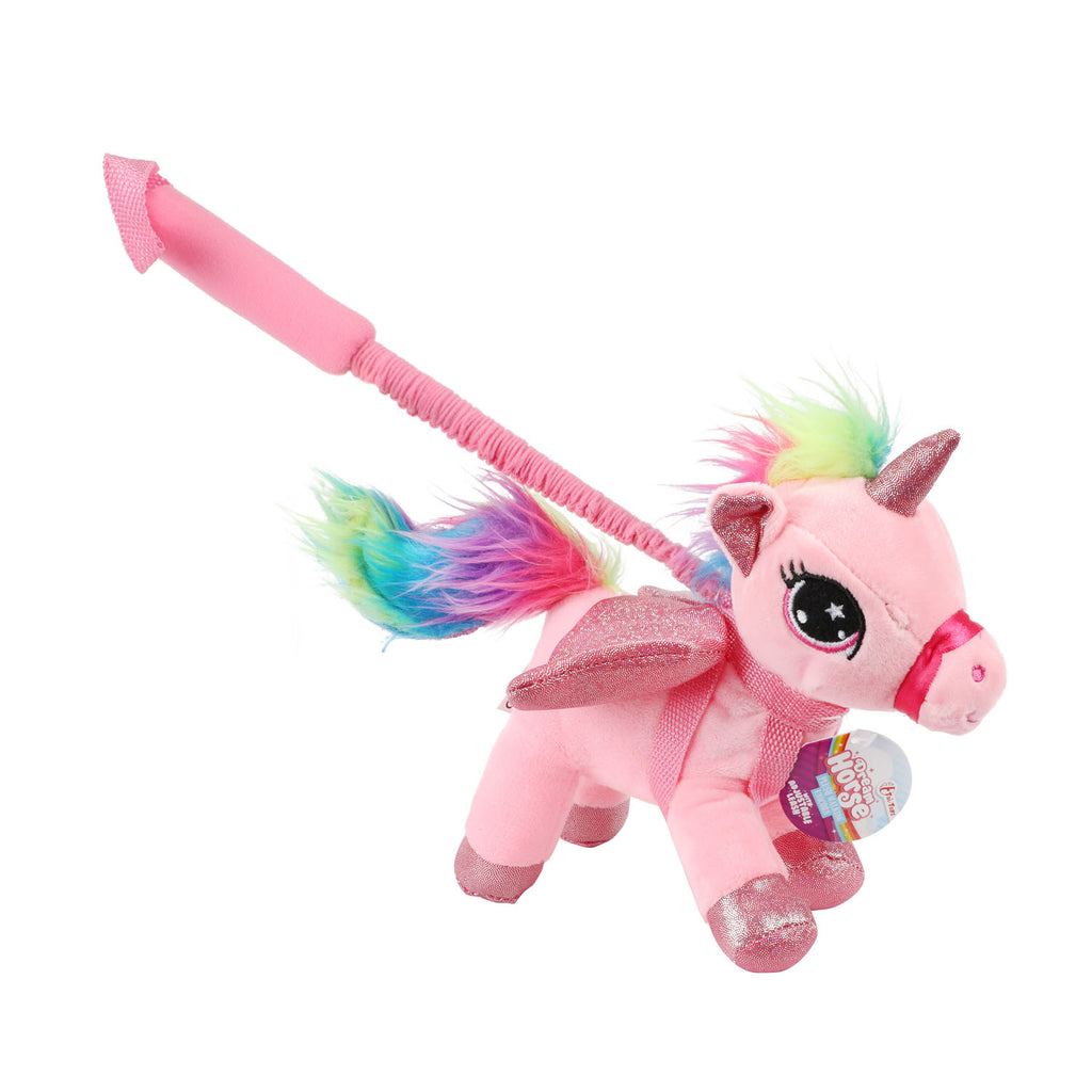 Dream horse eenhoorn pluche aan stok
