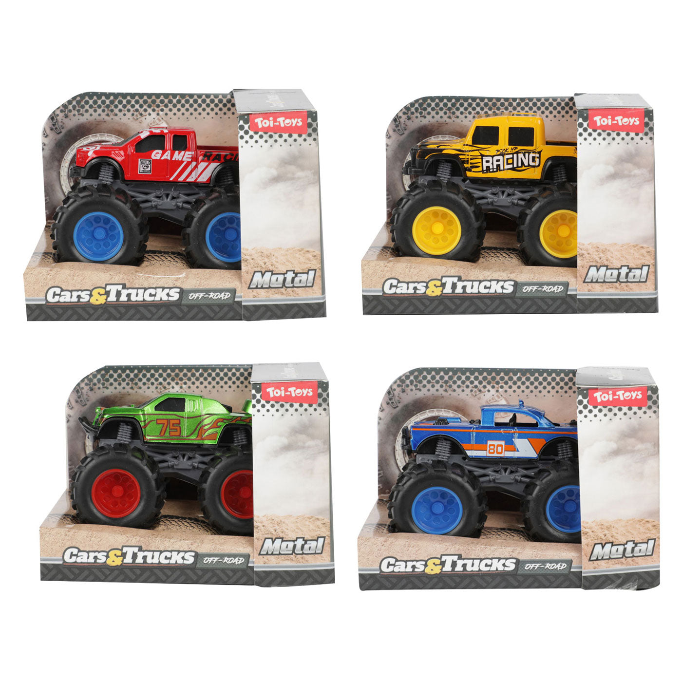 Toi-toys cars trucks monster truck power 8