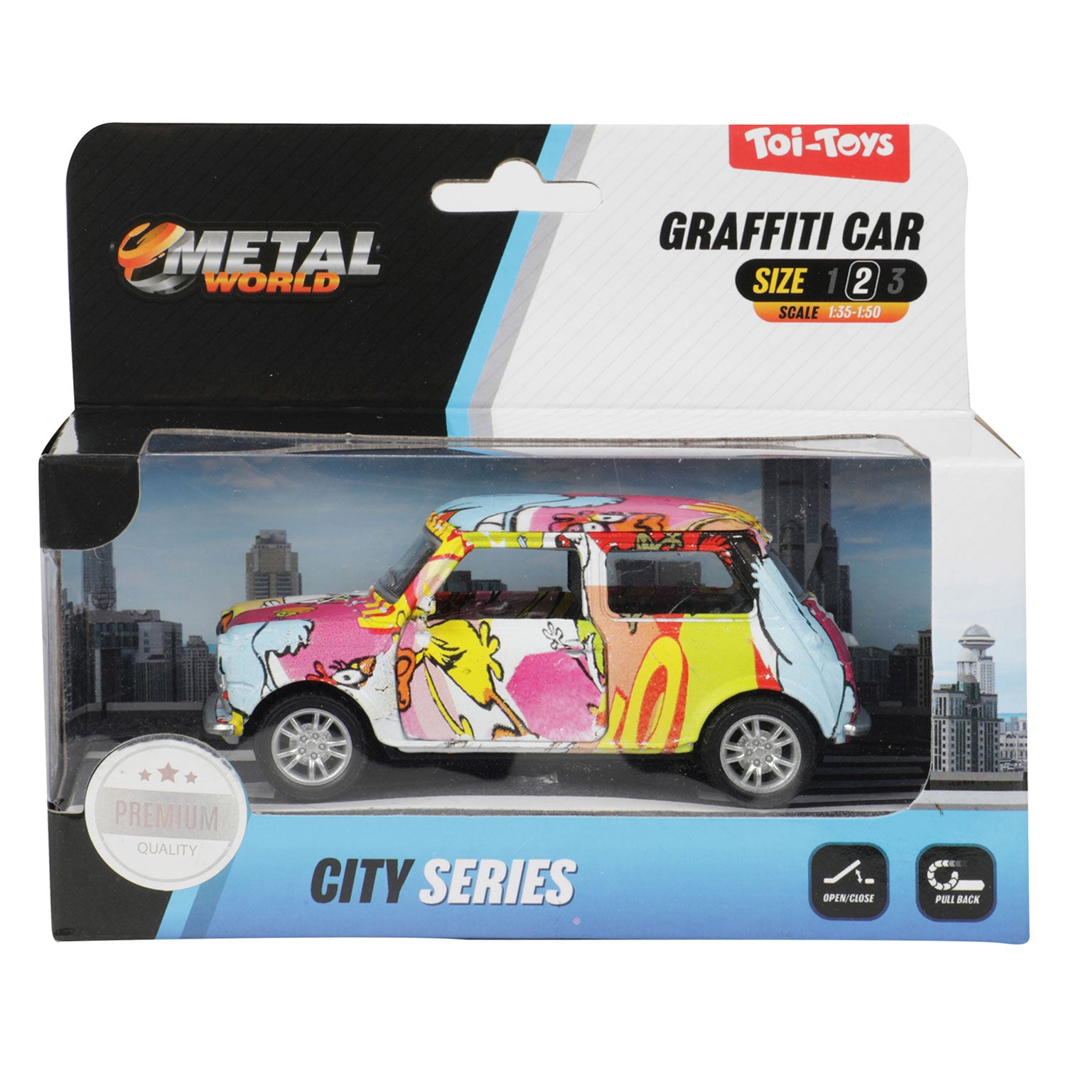 Twisk - Twisk Metalworld pull-back graffiti auto