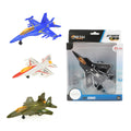 Toi-toys metal pull-back gevechtsvliegtuig