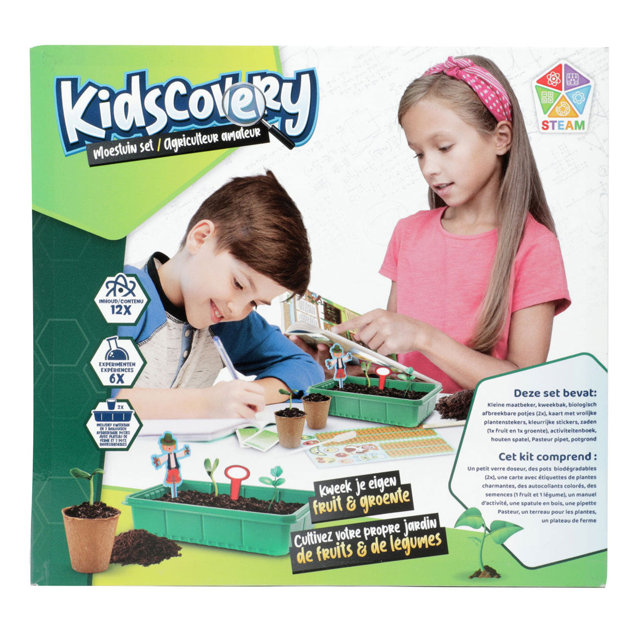 Kidscovery - Kidscovery experiment - moestuin set l