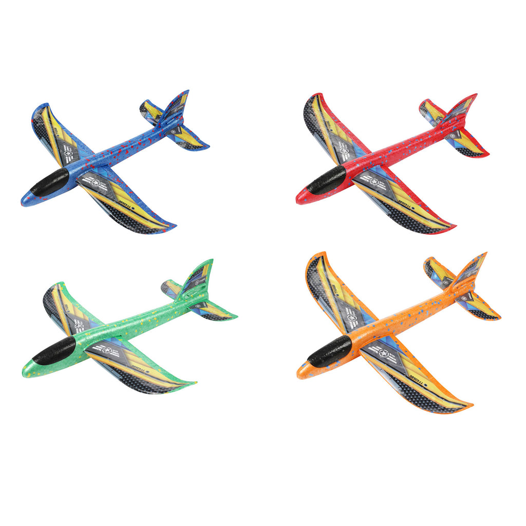 Toi-Toys - Toi-Toys Toi toys foam vliegtuig 36cm + stickers