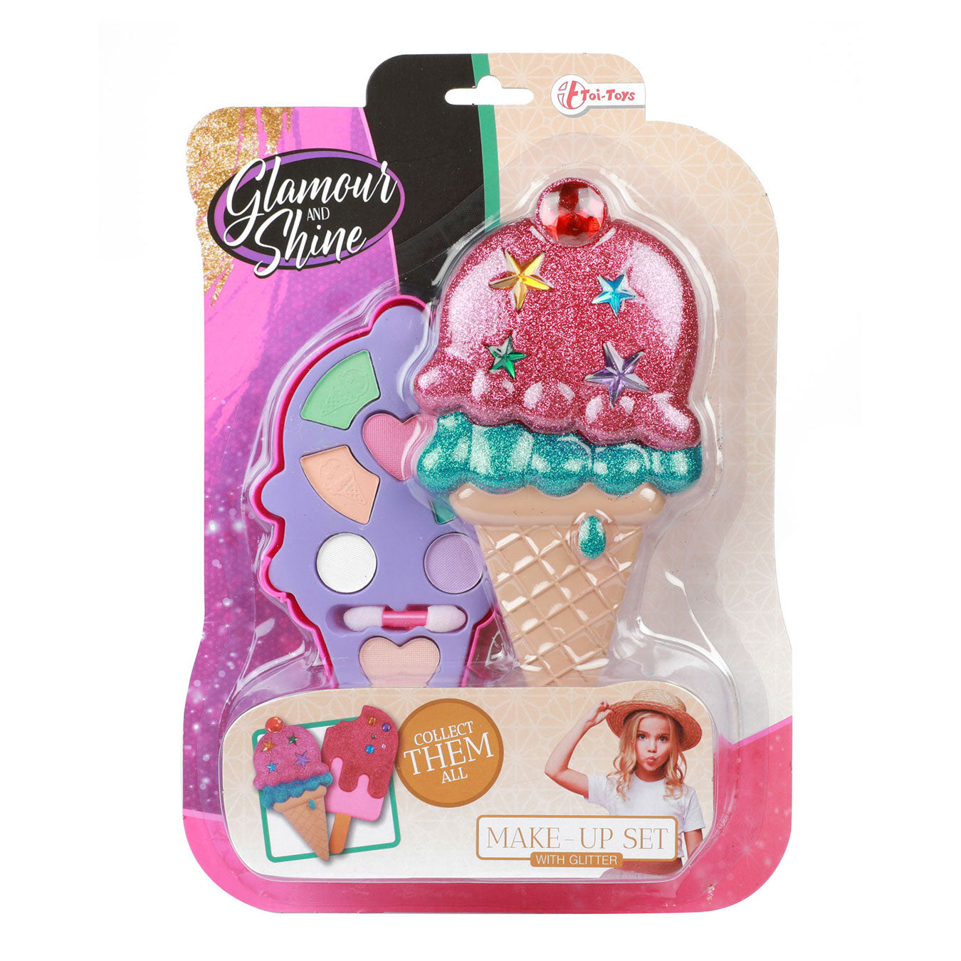 Toi-toys toi toys make-upset glitterijsje
