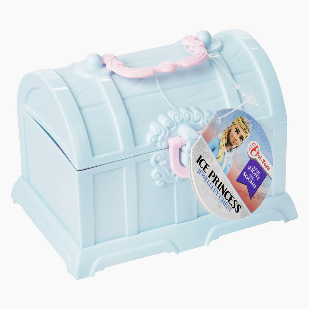 Toi-toys ice princess sieraden in schatkist met licht en geluid