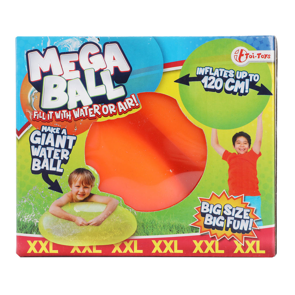 Toi Toys- Toi ToysMega bal puffer gevuld met lucht of water 120cm