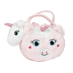 Toi-toys toi toys dream horse pluche eenhoorn in eenhoorntas 10x27x25cm