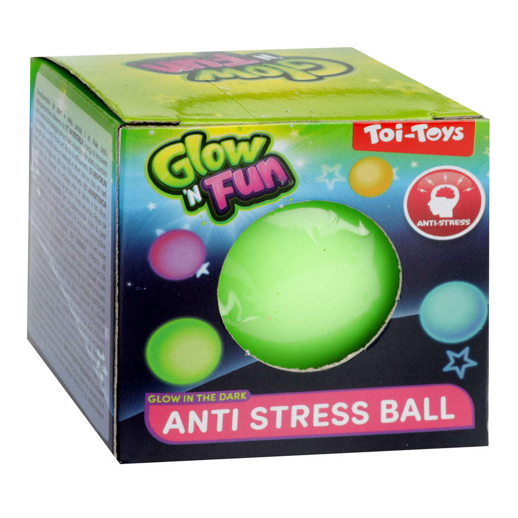 Toi-Toys - Toi-Toys Glow n fun anti stressbal glow in the dark