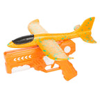 Toi-toys air foam vliegtuig met afschietpistool, 24cm